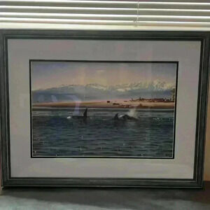 Migrating South Lithographic Reproduction Limited Edition Signed #  109